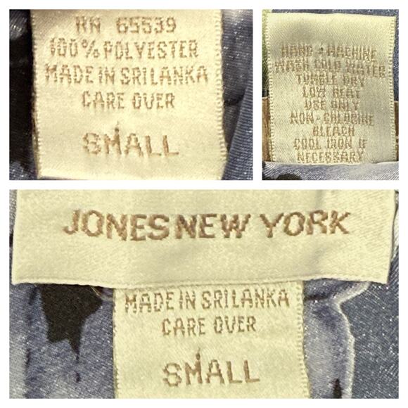 Jones‎ New York Slip Dress Women's S Silky Lingerie Cottagecore Feminine Fairy - Picture 5 of 6